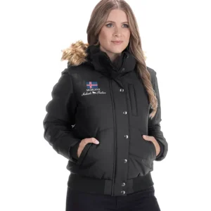 Economico Giacca da equitazione invernale con cappuccio Elgur