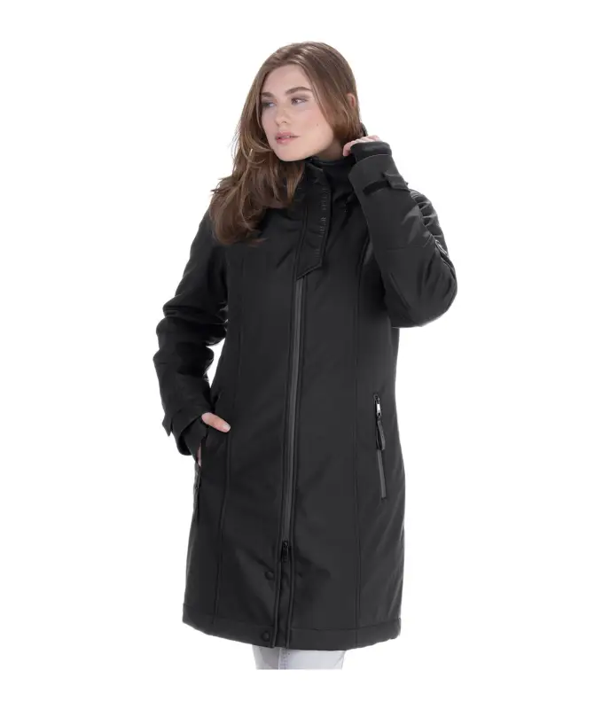 Cappotto da equitazione softshell con cappuccio Aurelie Non Perdere