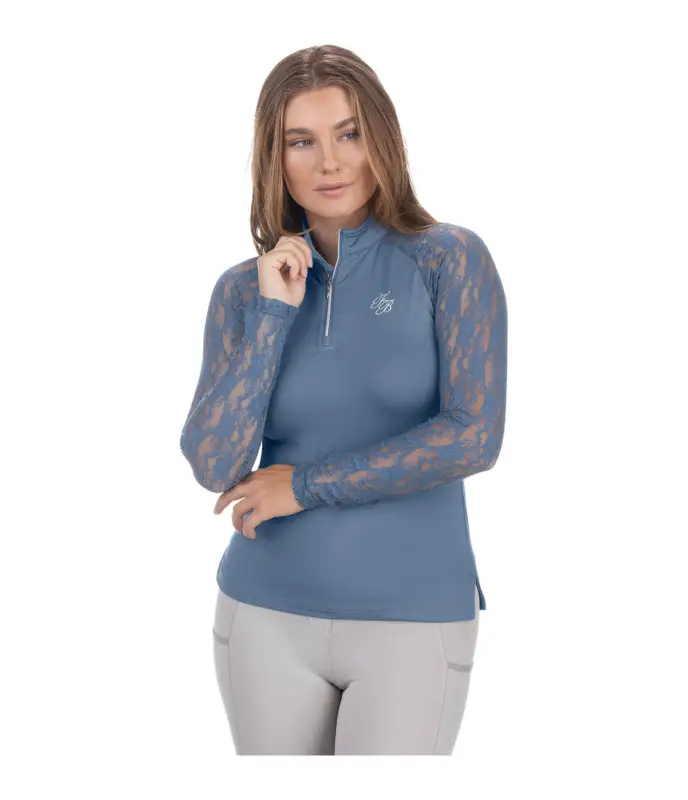 Maglia funzionale a maniche lunghe con zip Sanne Miglior Prezzo