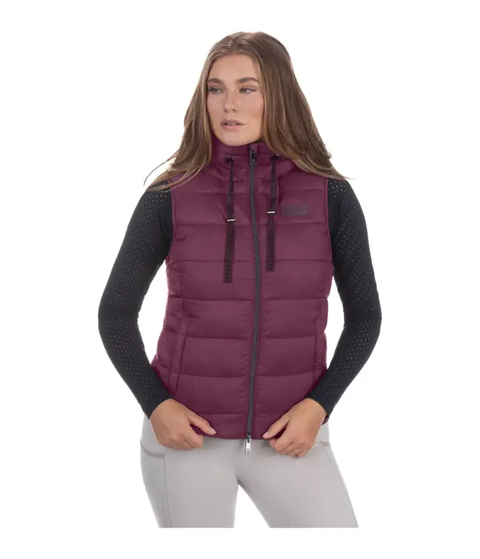 Gilet trapuntato con cappuccio Mila Must-Have