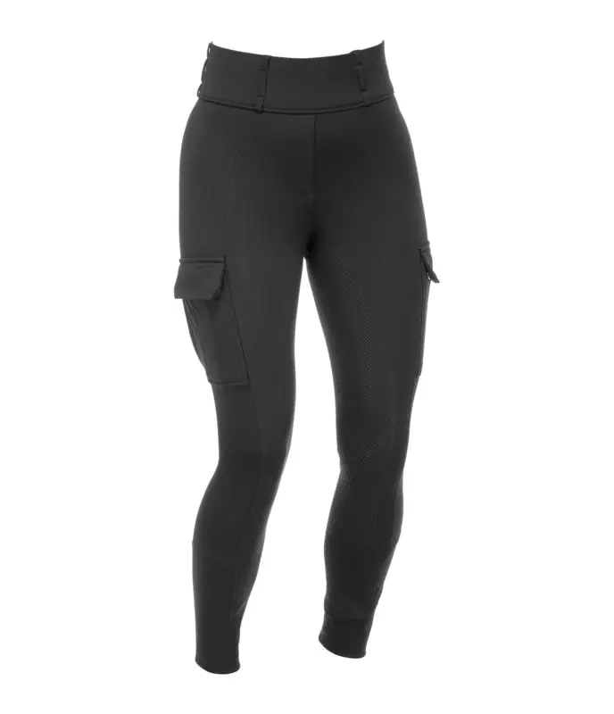 Leggings da equitazione termici full grip Amber Prezzo Basso