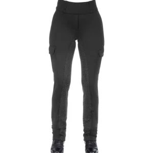 Leggings da equitazione jodhpur termici full grip Mathilda Offerta Speciale