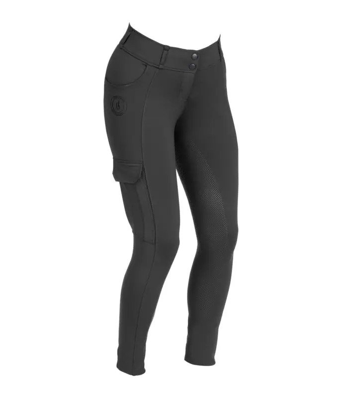 Pantaloni da equitazione hybrid full grip Melina Offerta