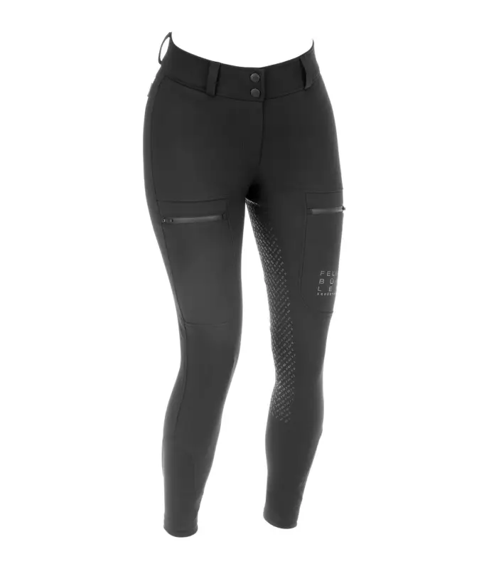 Popolare Pantaloni da equitazione termici softshell full grip Cosima