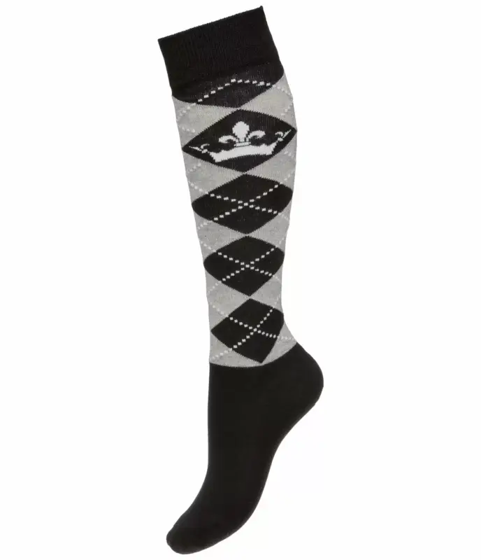 Calze al ginocchio Argyle Glitter II Occasione Imperdibile