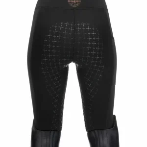 Prezzo Scontato Leggings da equitazione termici full grip per bambini Lene II