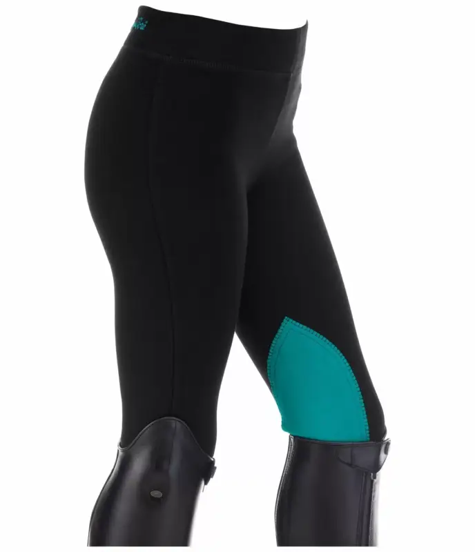 Offerta Del Giorno Pantaloni da equitazione con grip al ginocchio per bambini Janis