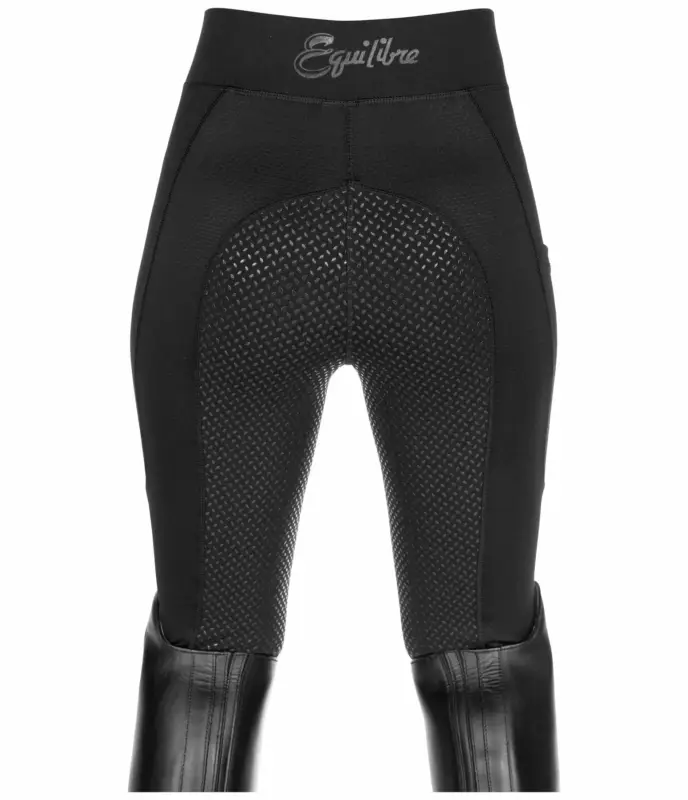 Leggings da equitazione estivi full gripper bambini Mesh Sunny Pagamento Sicuro