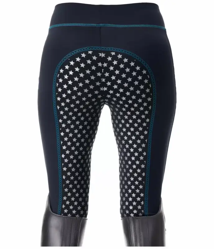 Leggings da equitazione full grip per bambini Bailey Spedito Oggi