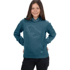 Felpa con cappuccio per bambini Heidi Consegna Rapida