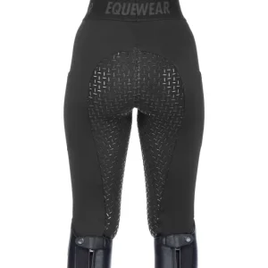 Spedito Oggi Leggings da equitazione hybrid termici full grip per bambini Malea