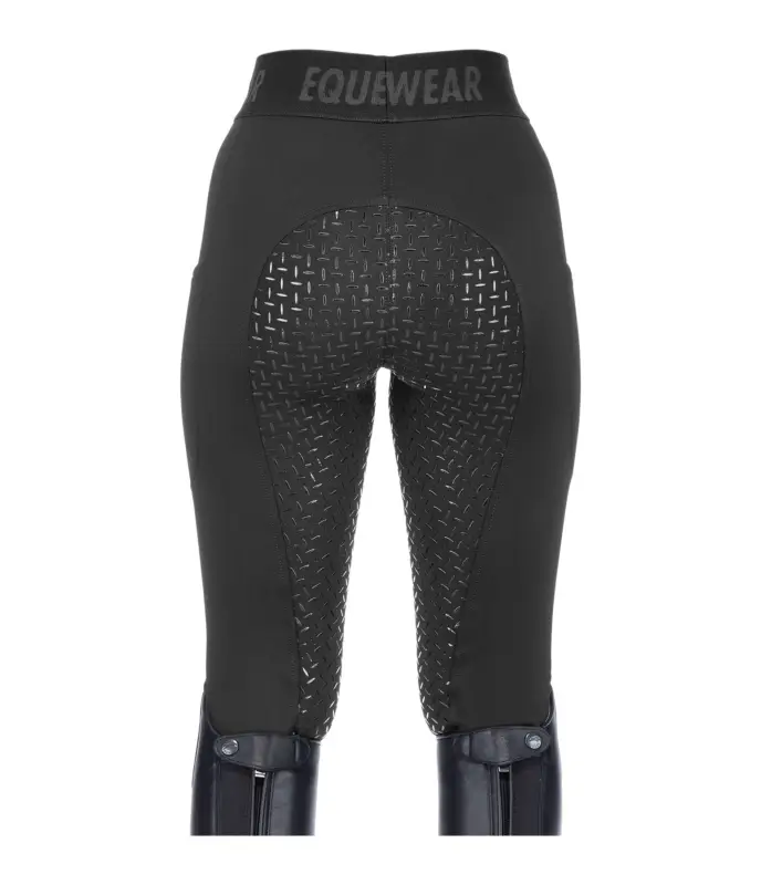 Spedito Oggi Leggings da equitazione hybrid termici full grip per bambini Malea