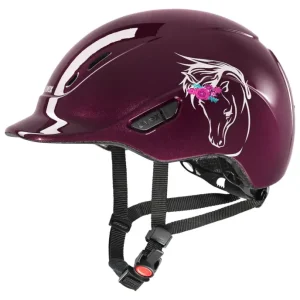 Popolare Casco da equitazione per bambini kidoxx flower