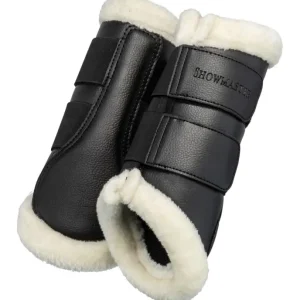 Stinchiere da dressage con pelliccia sintetica Classic, anteriori Esclusivo