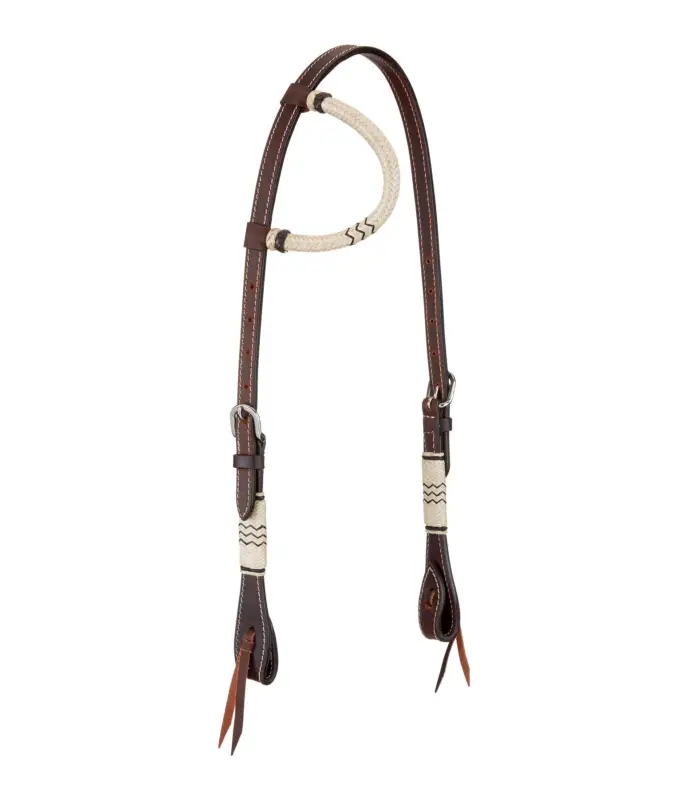 Testiera one ear Rawhide Must-Have