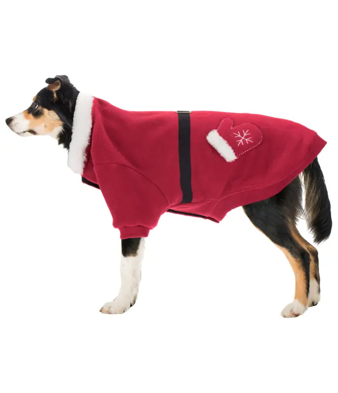 Cappotto in pile natalizio per cani Santa's Dream Occasione Imperdibile