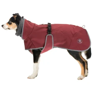 Nuovo Arrivo Cappotto in softshell per cani con colletto in pile Frida