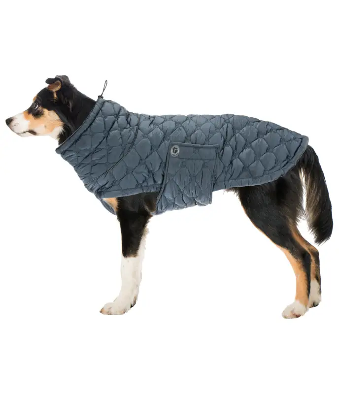 Affare Cappotto trapuntato per cani Lightweight Cliff con pile, 200 g