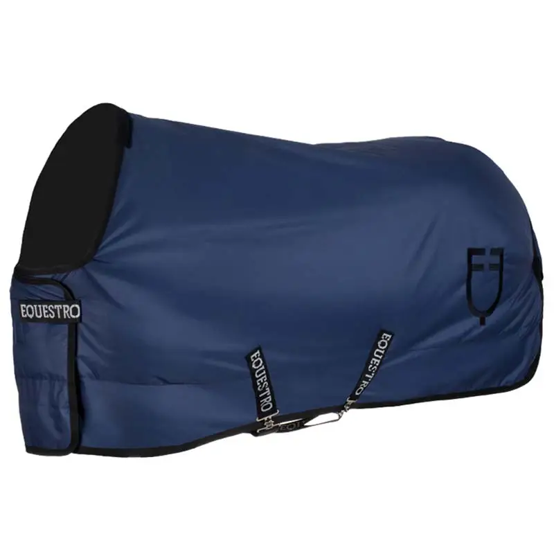 Coperta da Paddock imbottita 250g Equestro NEBRASKA antistrappo 600D Popolare