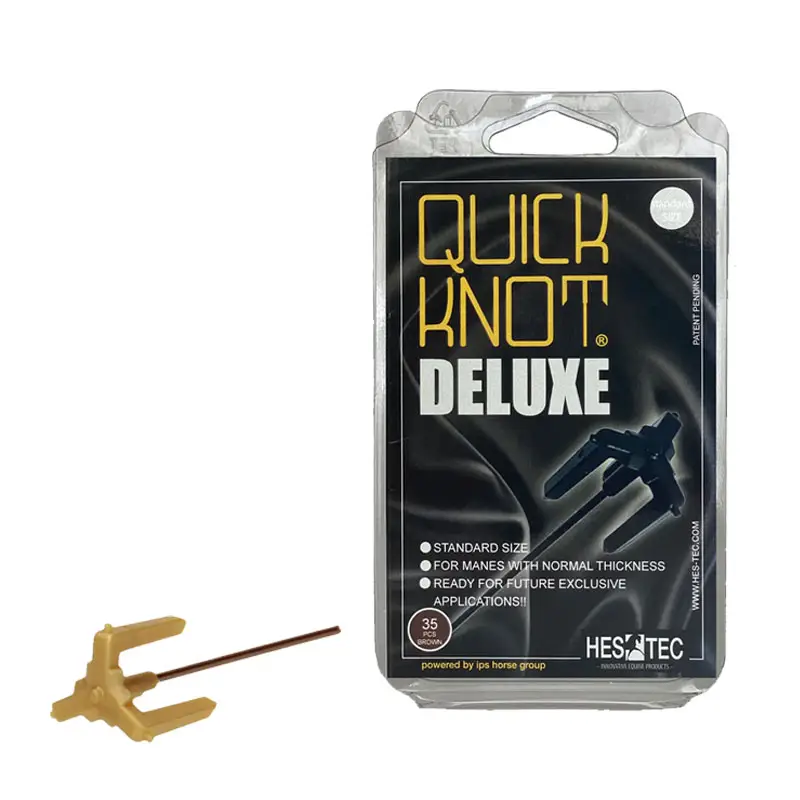 Clip per coda e criniera Quick Knot Deluxe misura Standard 35pz Compra Oggi Stesso