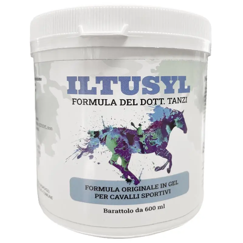 IL TUSYL Formula Originale del Dott. Tanzi da 600 ml gel defaticante cavalli Super Prezzo