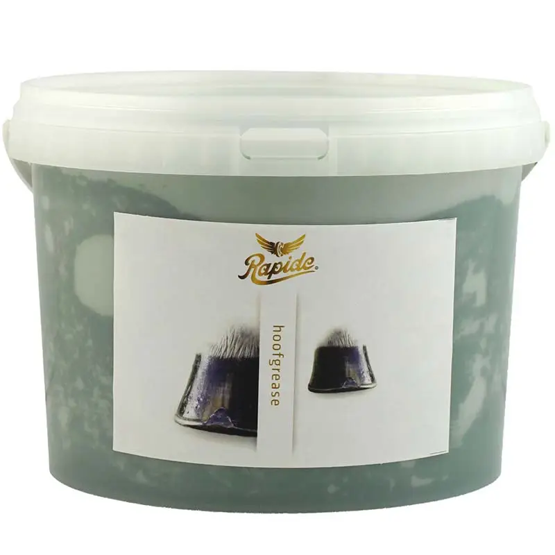 Grasso per zoccoli Rapide Hoof Grease da lt. 5 neutro nero o verde Quantità Limitata