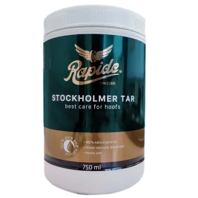 Catrame vegetale per zoccoli Rapide Stockholmer Tar da ml 750 Esclusivo