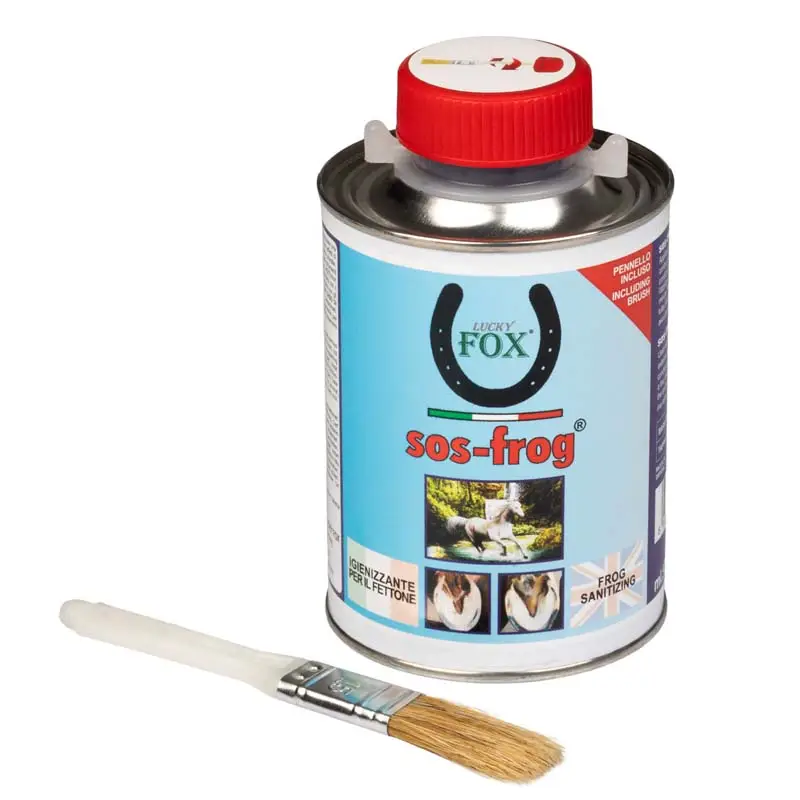 Trattamento per Fettone del Cavallo SOS-FROG 500ml - con pennello Offerta