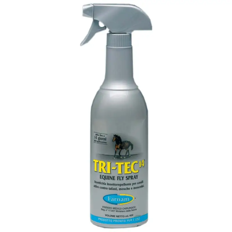 Nuovo Arrivo TRI-TEC 14 ml 600 anno 2026 insettorepellente in spray per cavalli