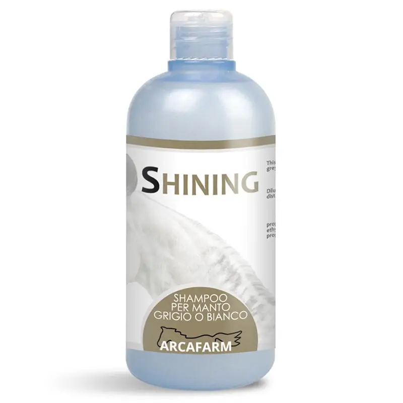 Economico Shampoo specifico per manto bianco o grigio Arcafarm SHINING
