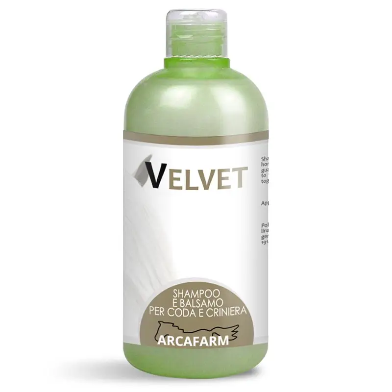 Shampoo balsamo per coda e criniera Arcafarm VELVET Ordina Subito