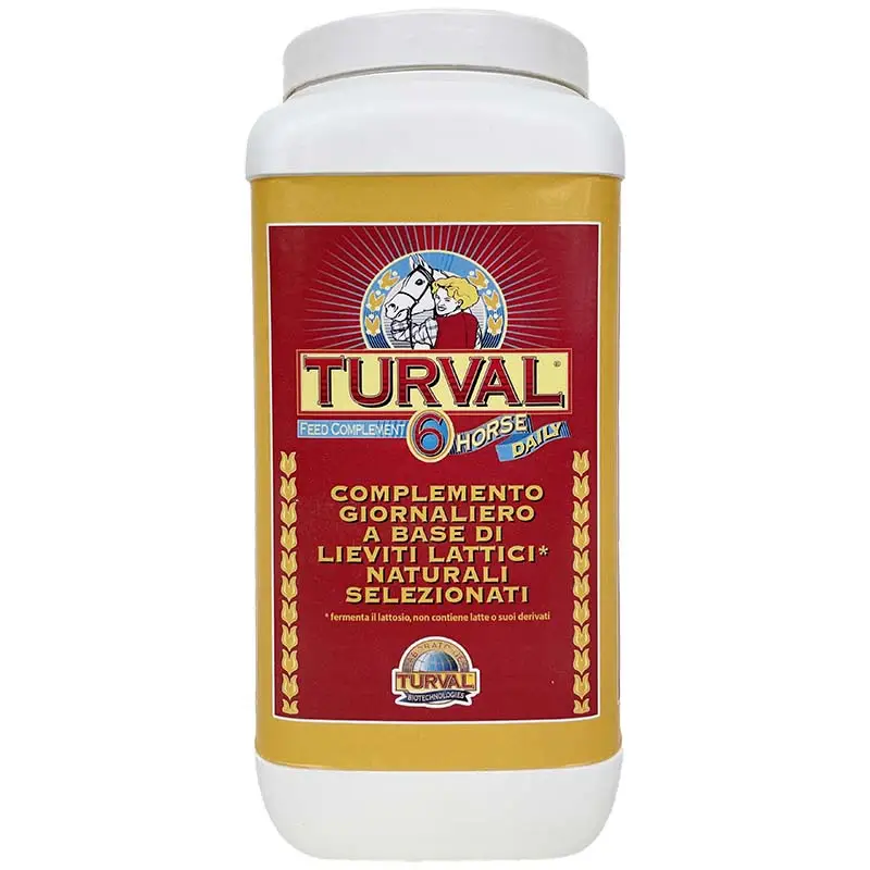 TURVAL 6 Bioregolatore Intestinale per cavalli da 1.25 kg Più Venduto