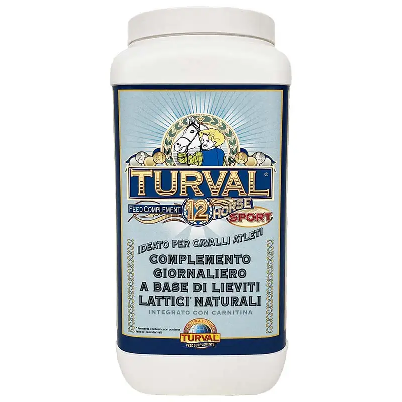 Spedito Oggi TURVAL 12 Bioregolatore intestinale per Cavalli atleti da 1.25 kg