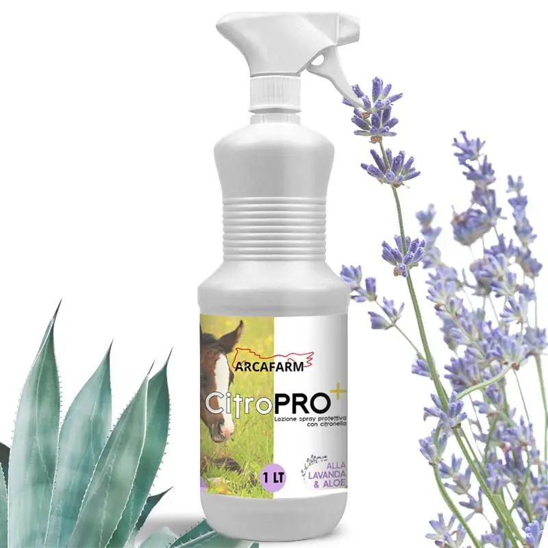 Lozione spray protettiva Citronella Arcafarm CitroPRO+ con Lavanda e Aloe da 1 lt Prezzo Di Fabbrica