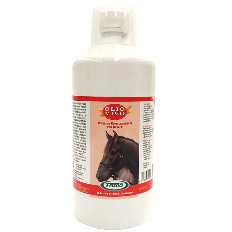 A Buon Prezzo OLIO VIVO da lt 1 per cavalli