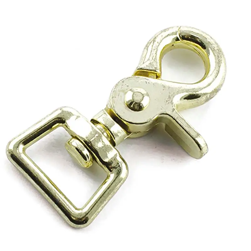 Occasione Moschettone colore ottone a doppia chiusura mm 63