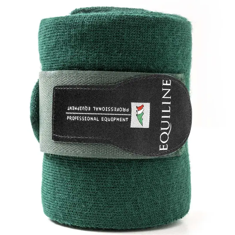 Coppia fasce riposo Equiline in morbida maglia Super Prezzo