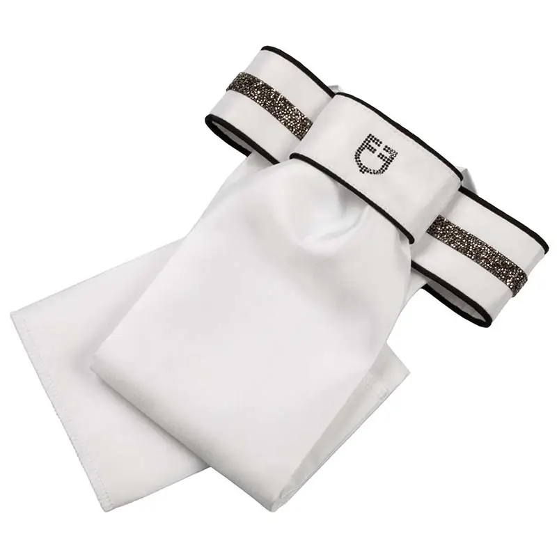 Spedizione Espresso Plastron da gara Equestro impero con strass e glitter