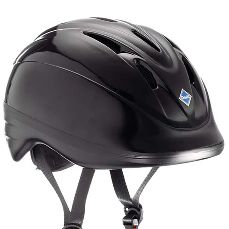 Casco equitazione Daslo lucido regolabile Offerta Del Giorno