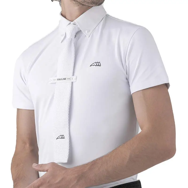 Offerta Lampo Polo da concorso Equiline Niam da uomo in piquet
