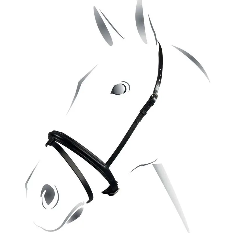 Cavezzina chiudibocca in cuoio Equestro Esclusivo