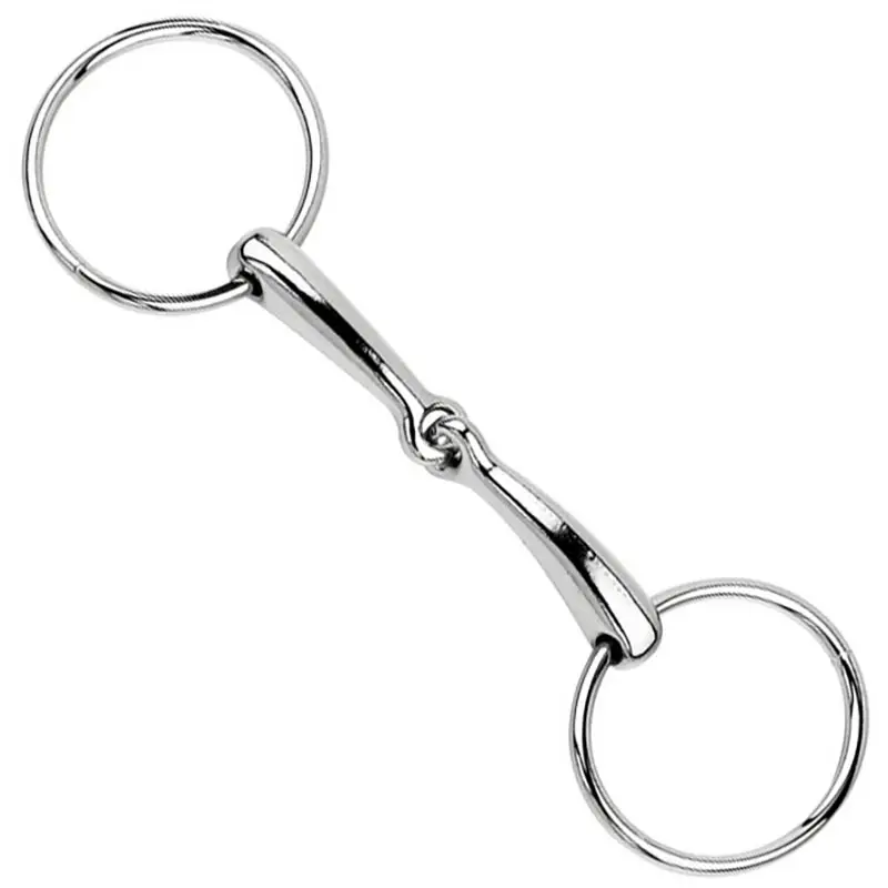 Offerta Del Giorno Filetto snodato pieno in ferro nichelato con imboccatura fina