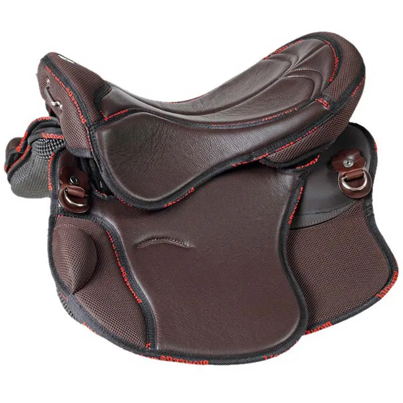 Sella trekking Pioneer in neoprene air mesh e pelle Reso Gratuito