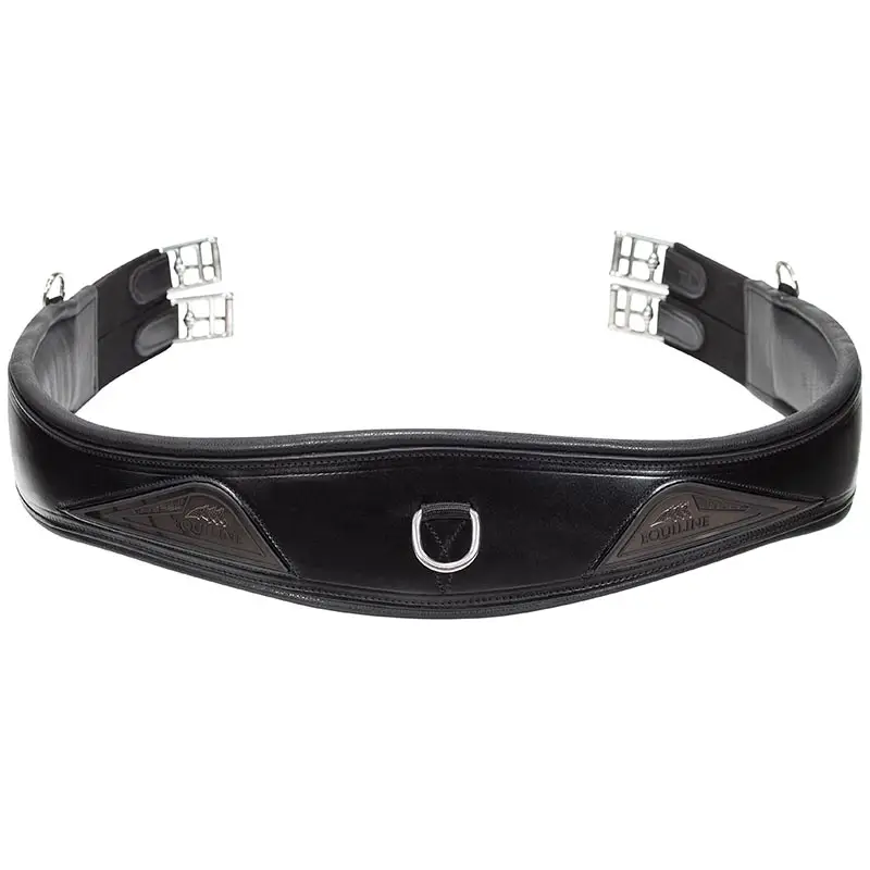 Esclusivo Sottopancia classico in cuoio Equiline Saddle Division