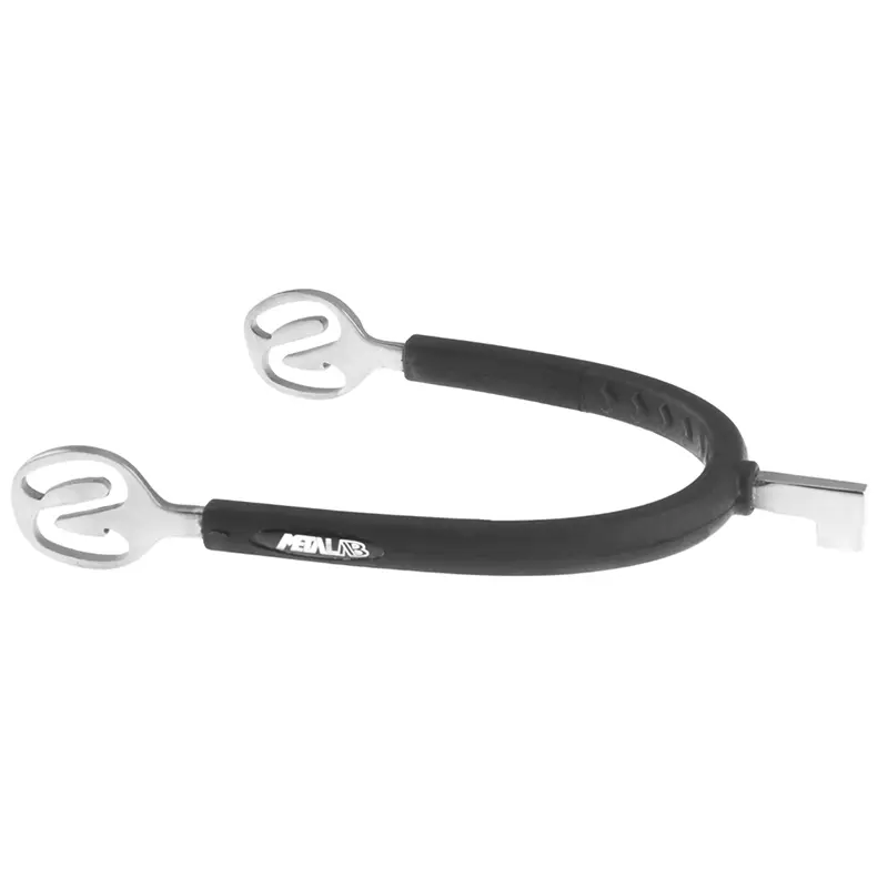 Speroni inglesi Metalab in acciaio inox gambo a martello ricoperti in gomma grip Must-Have