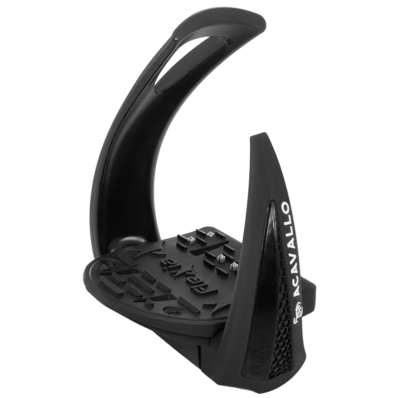 Esclusivo Staffe Acavallo mod. Flexia S con panca flessibile e archetti in silicone