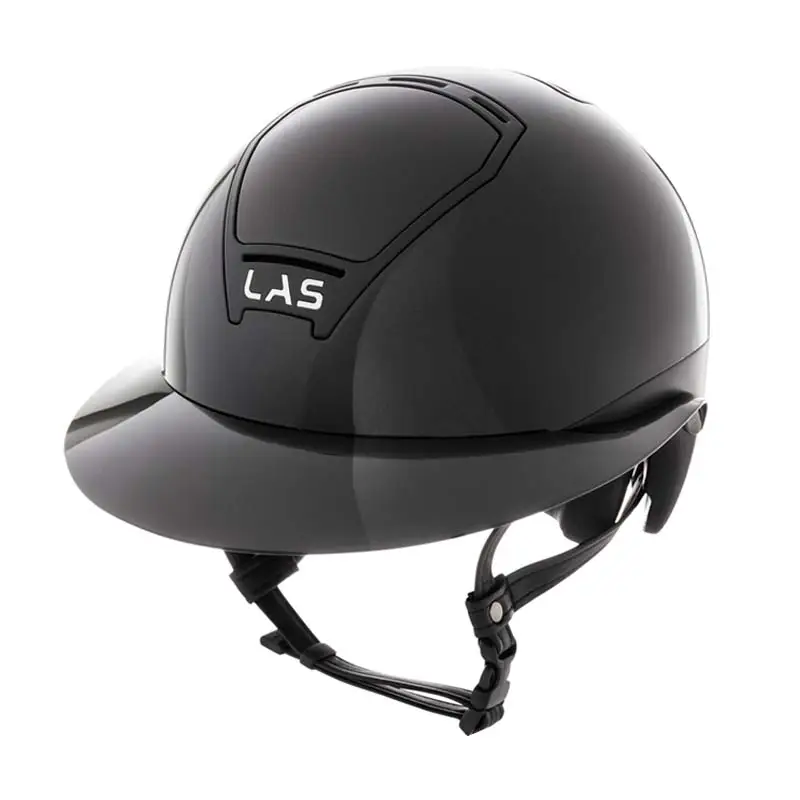 Consegna Rapida Casco per Equitazione LAS Opera Double LV con visiera larga