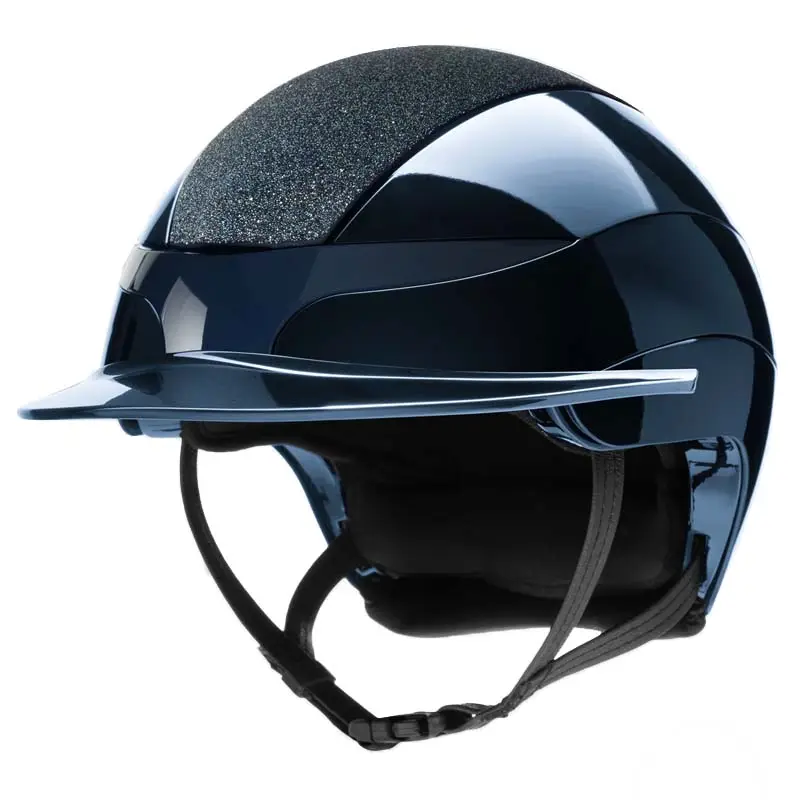 Sconto Casco equitazione Equiline XANTO con Top Swarovski - visiera standard flessibile