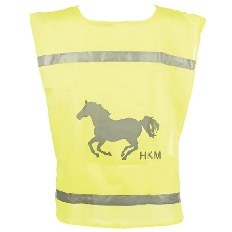 Gilet giallo con rinfrangenti per passeggiate Sconto