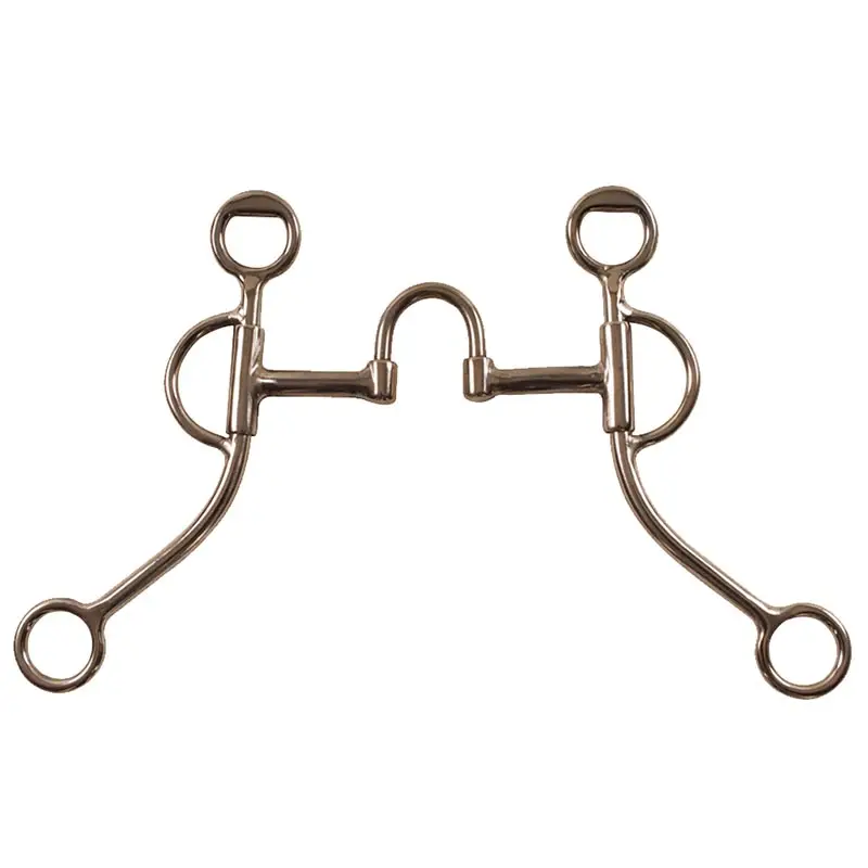 Prezzo Basso Morso western correctional in acciaio inox, imboccatura ponte mobile